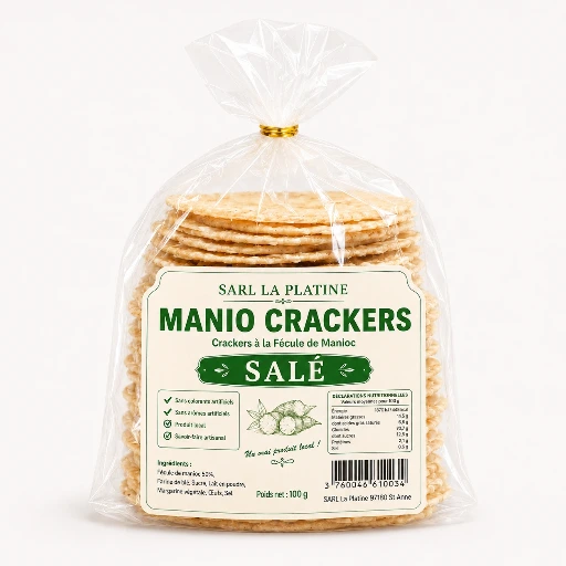 Manio Crackers Salé