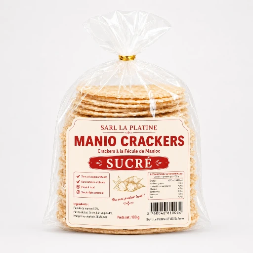 Manio Crackers Sucré